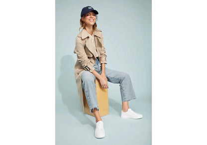 White Leather Sneaker